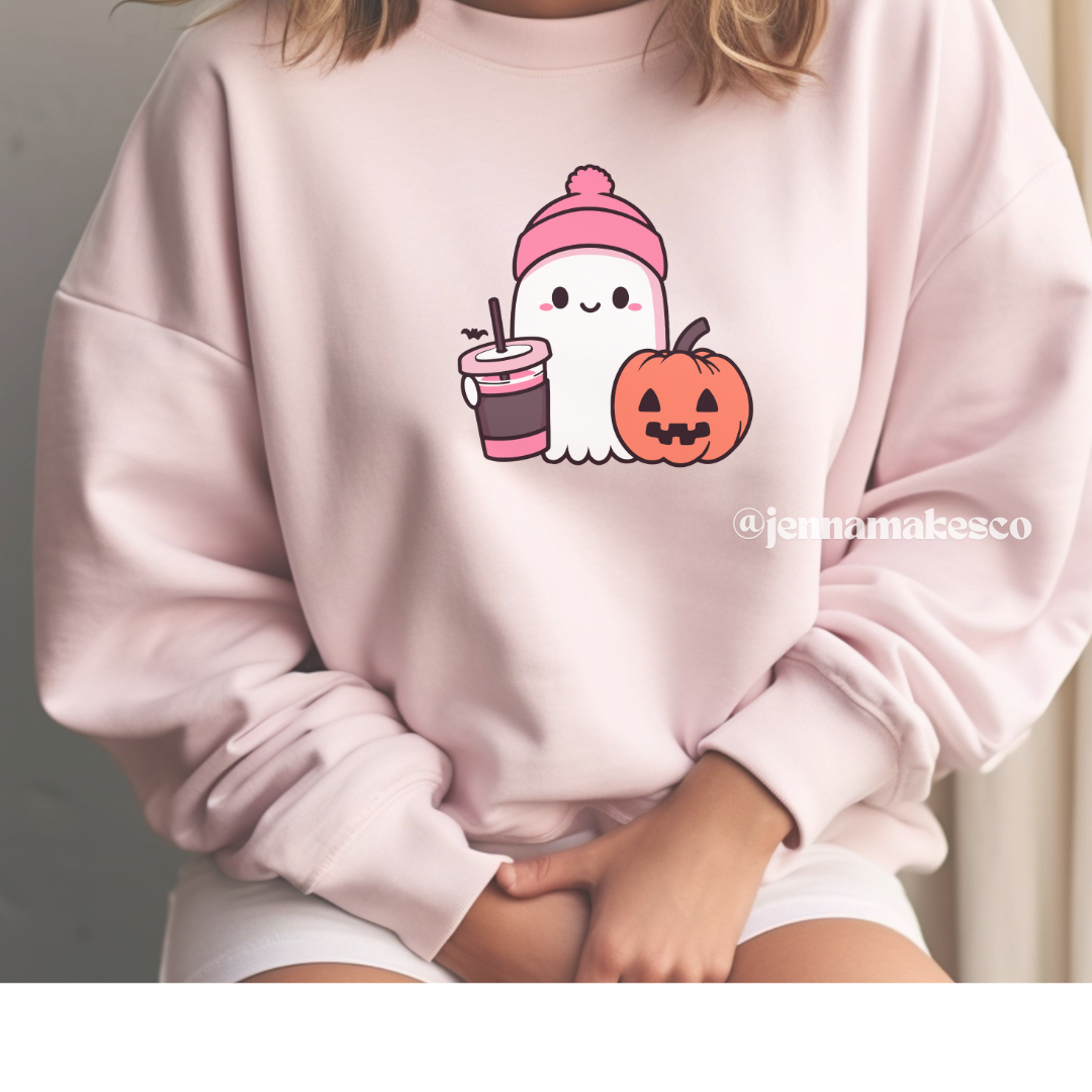 Spooky trio | light pink | Halloween