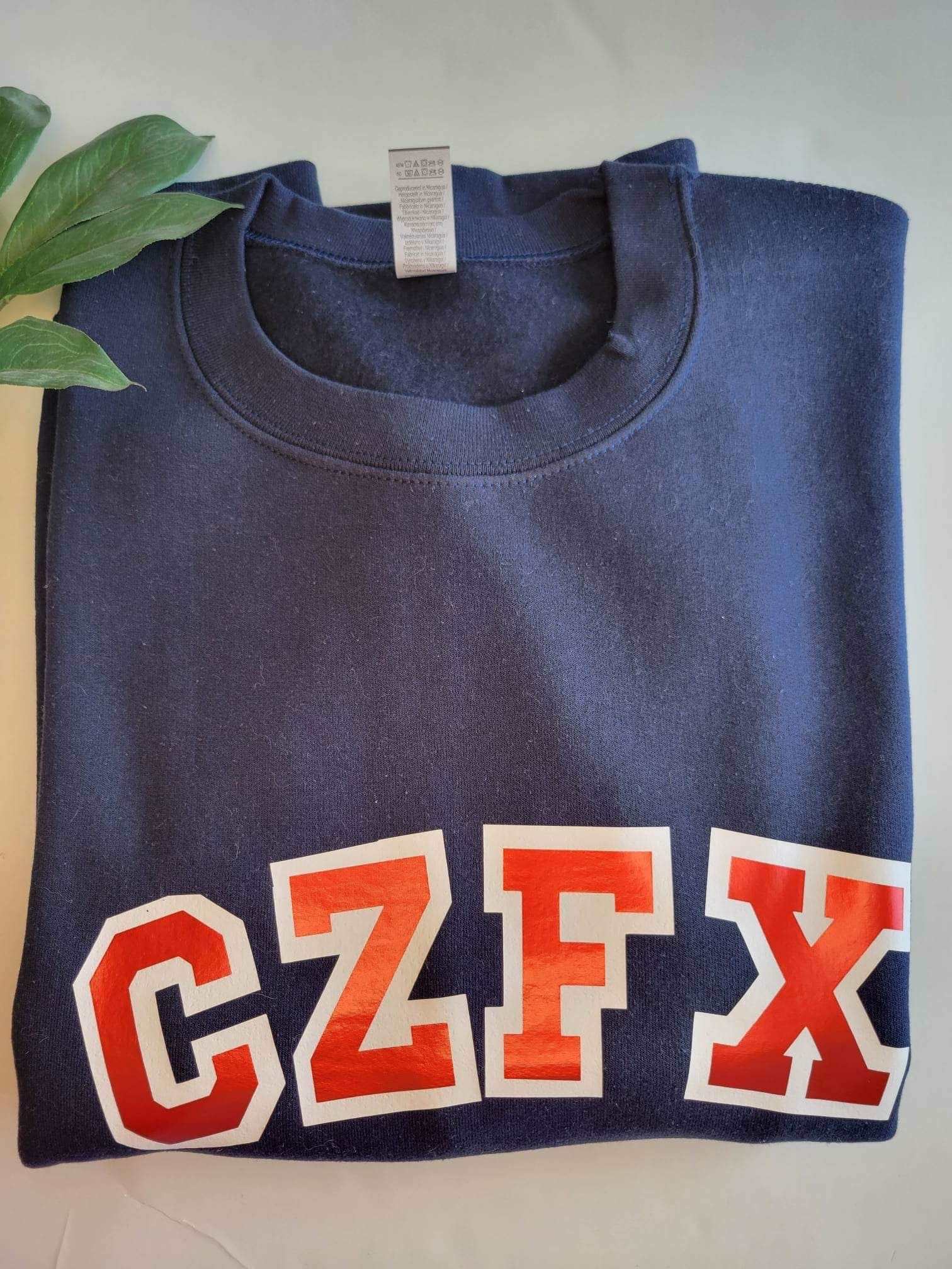 CZFX - Navy blue crewneck sweatshirt