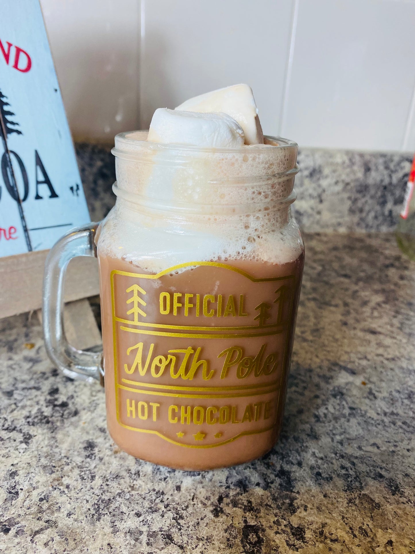 North Pole Hot Chocolate | Glassware | Christmas