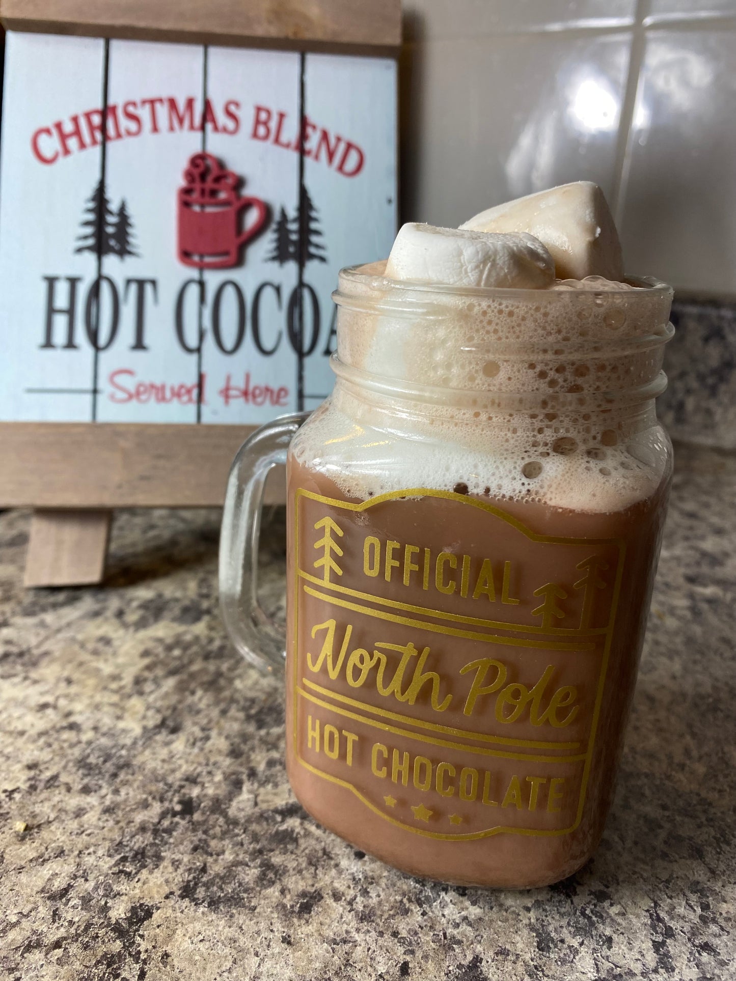 North Pole Hot Chocolate | Glassware | Christmas