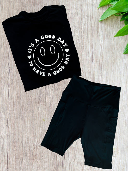 It's a good day to have a good day -Matching set - Cozy Fox