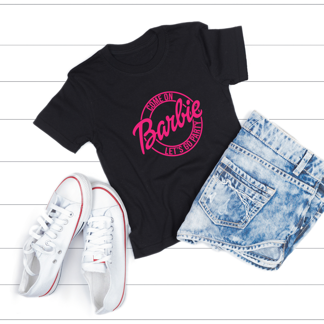 Barbie T- SHIRT - Black color