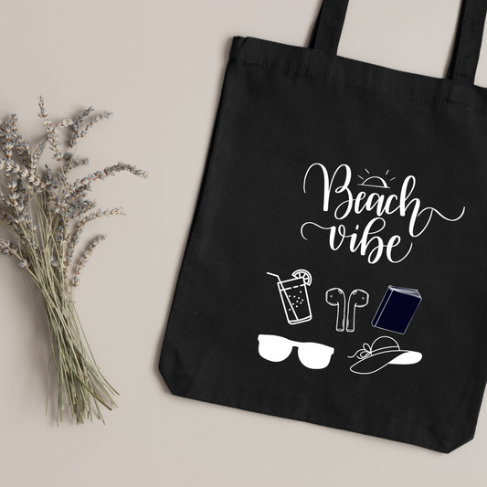 Black Tote Beach vibes | Summer Collection