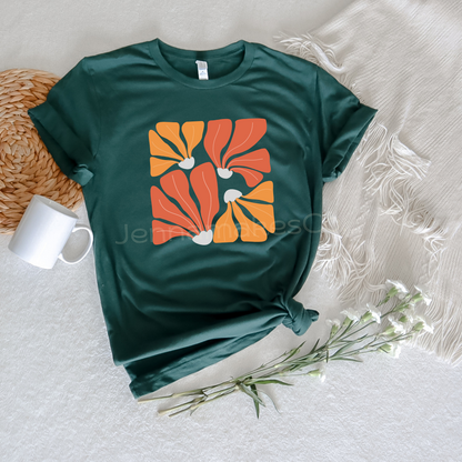 Boho Flowers | Green | Summer Boho Collection | Cozy Fox