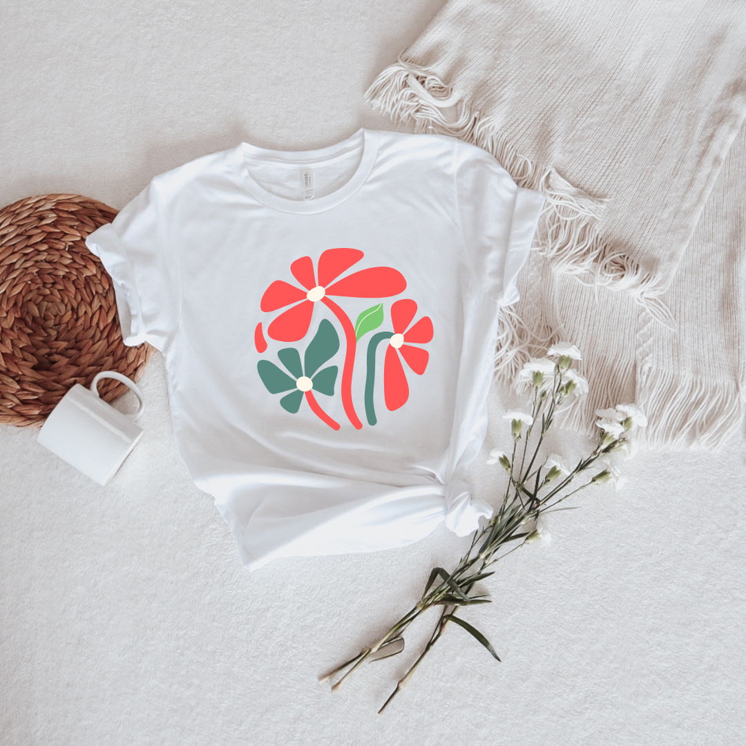 Boho Flowers | White | Summer Boho Collection | Cozy Fox