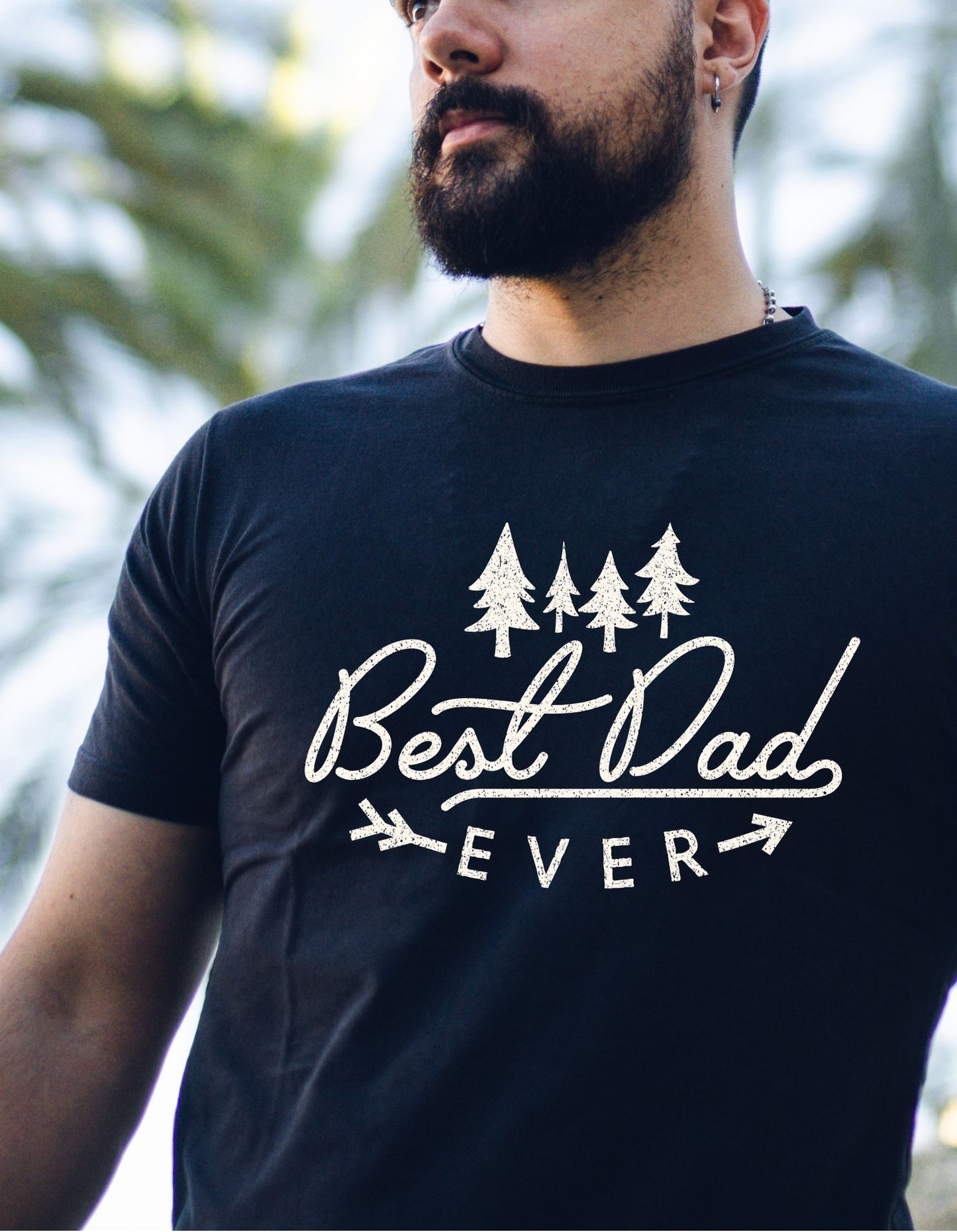 Best Dad ever T- shirt | Black| Jenna makes Co.