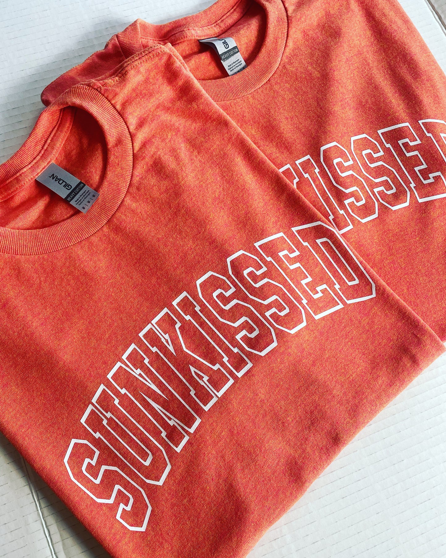 Summer | Orange softstyle shirt | Cozy Fox