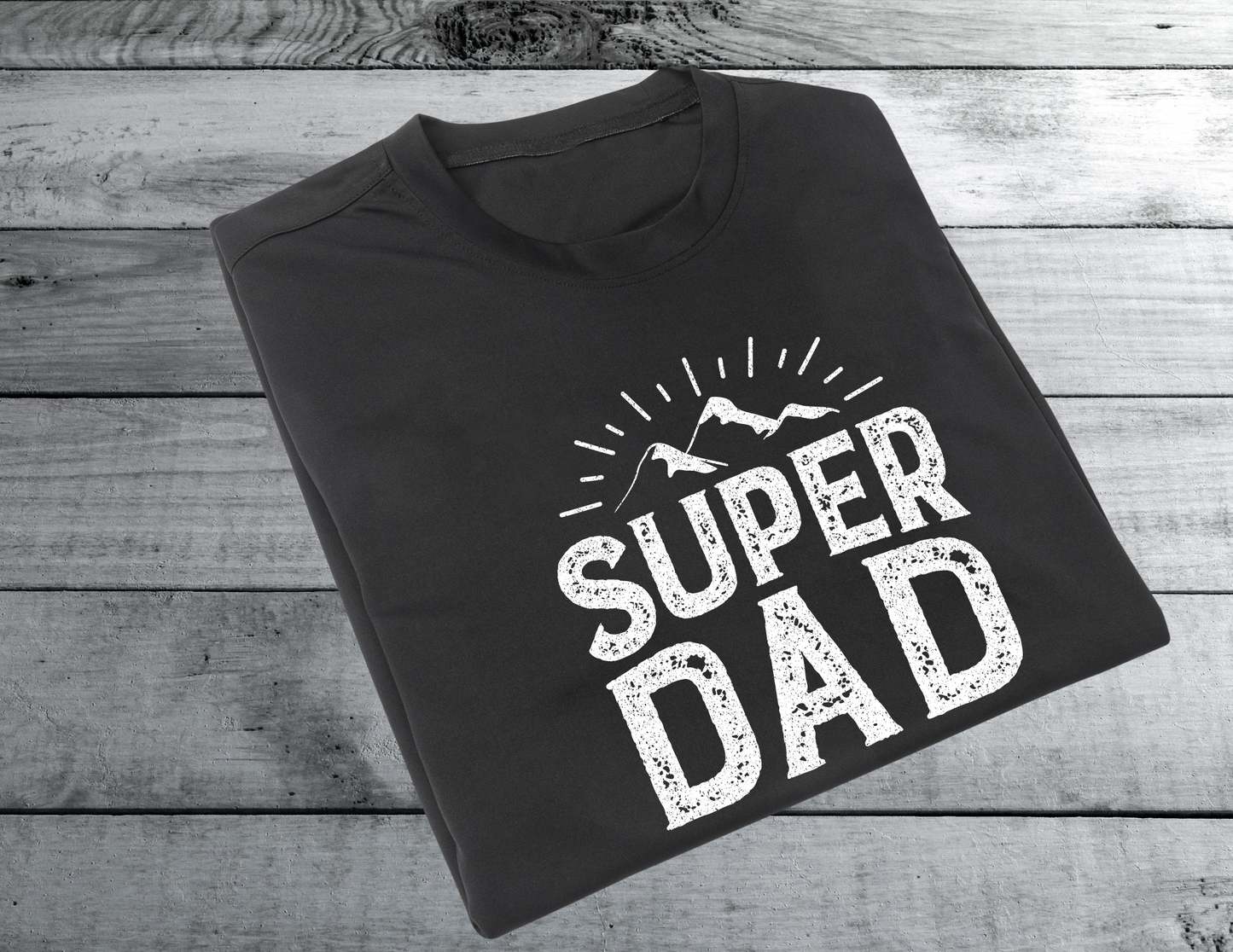 Super Dad T- shirt | Black| Jenna makes Co.