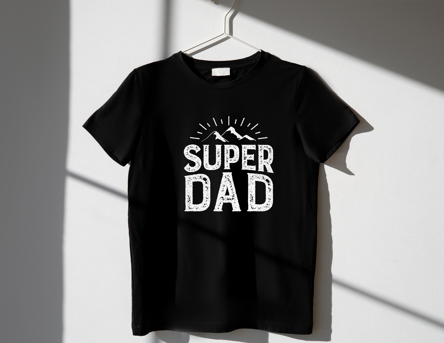 Super Dad T- shirt | Black| Jenna makes Co.