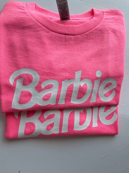 Barbie T- SHIRT - Safety Pink