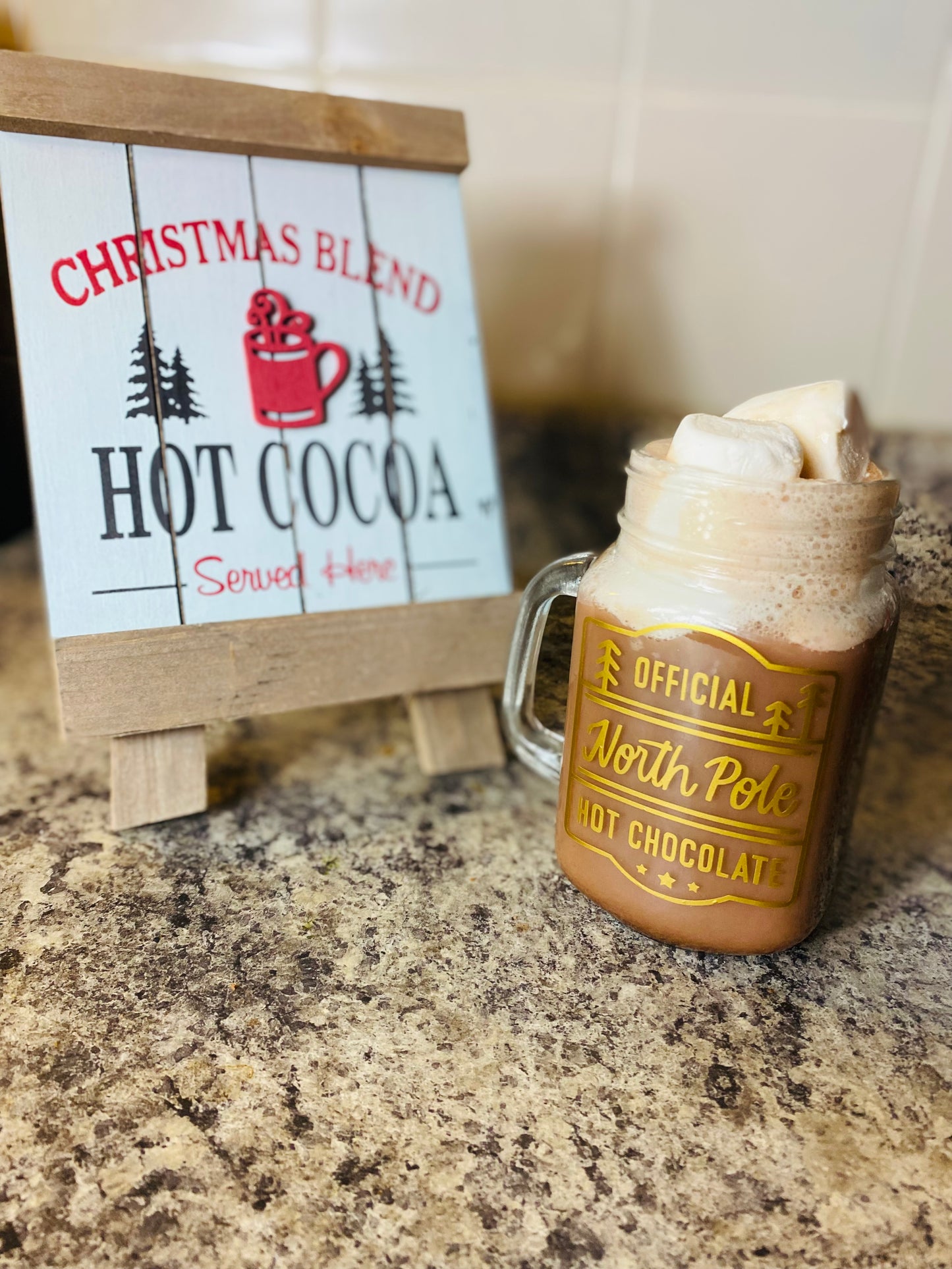 North Pole Hot Chocolate | Glassware | Christmas