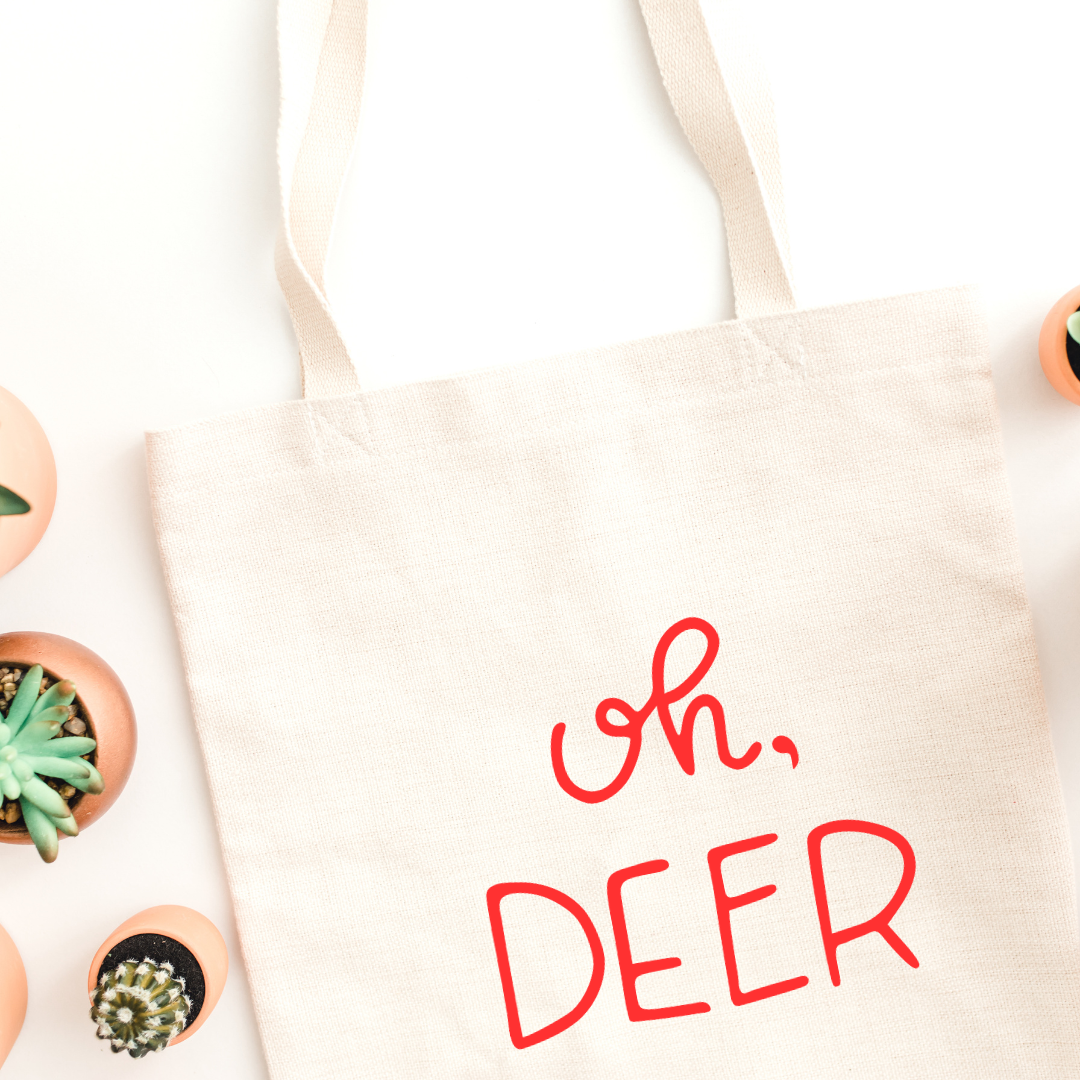 Oh deer!  | Tote bags | Christmas