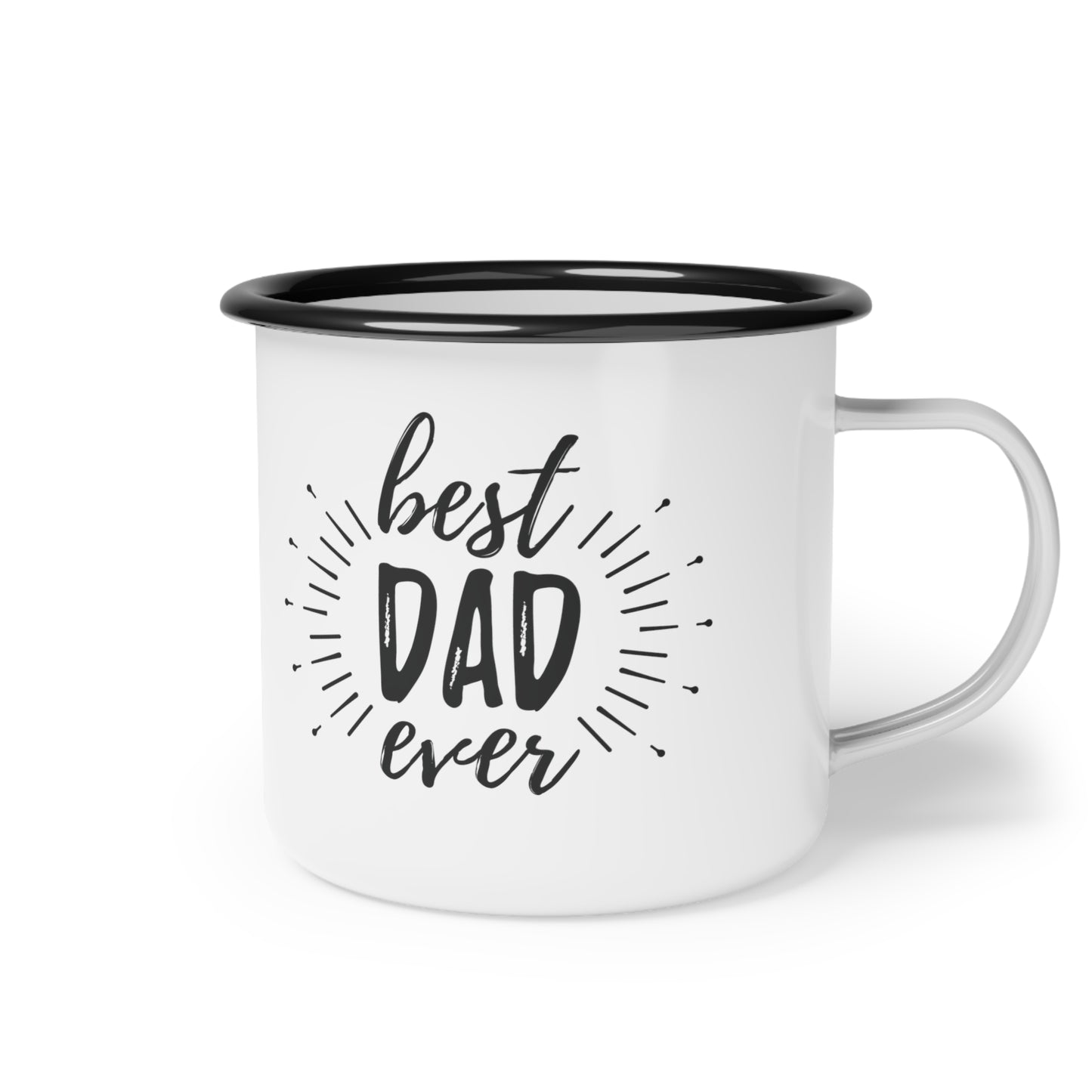 Enamel Camp Cup - Best dad ever